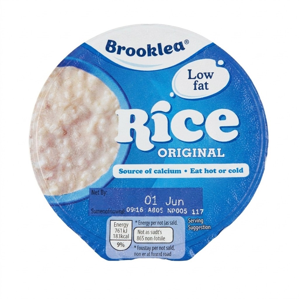Brooklea Low Fat Rice Original 180g