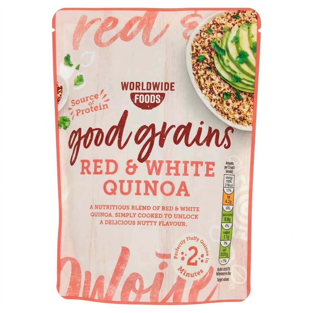 Worldwide Foods Good Grains Red & White Quinoa 250g