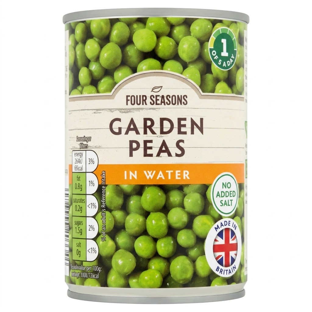 Four Seasons Garden Peas 290g