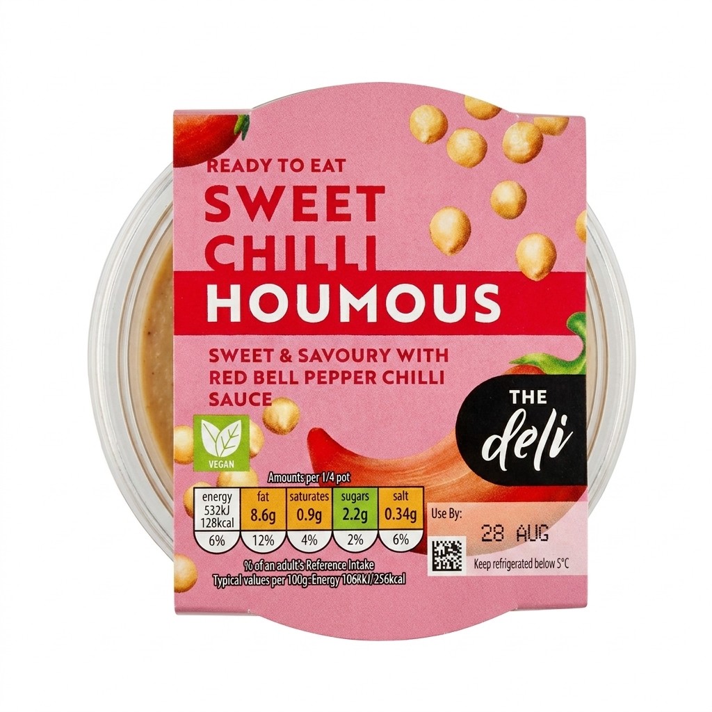 The Deli Sweet Chilli Houmous 200g
