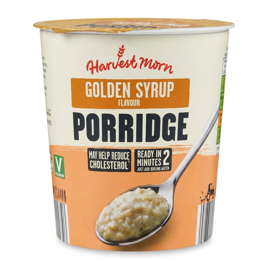 Harvest Morn Golden Syrup Porridge 57g