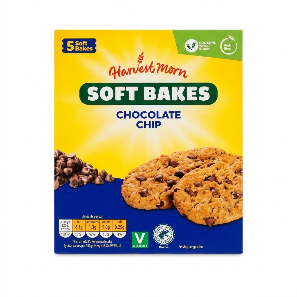 Harvest Morn Soft Bakes Chocolate Chip 250g