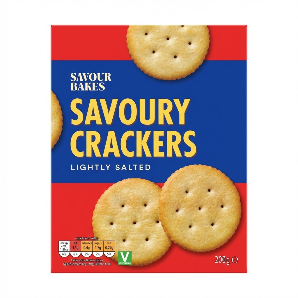 Savour Bakes Savoury Crackers 200g