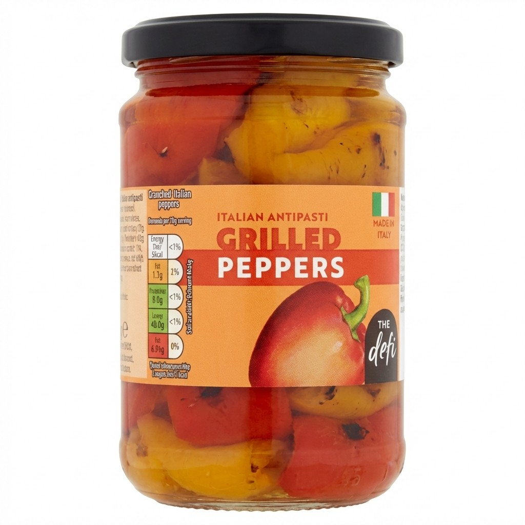 The Deli Grilled Peppers 280g
