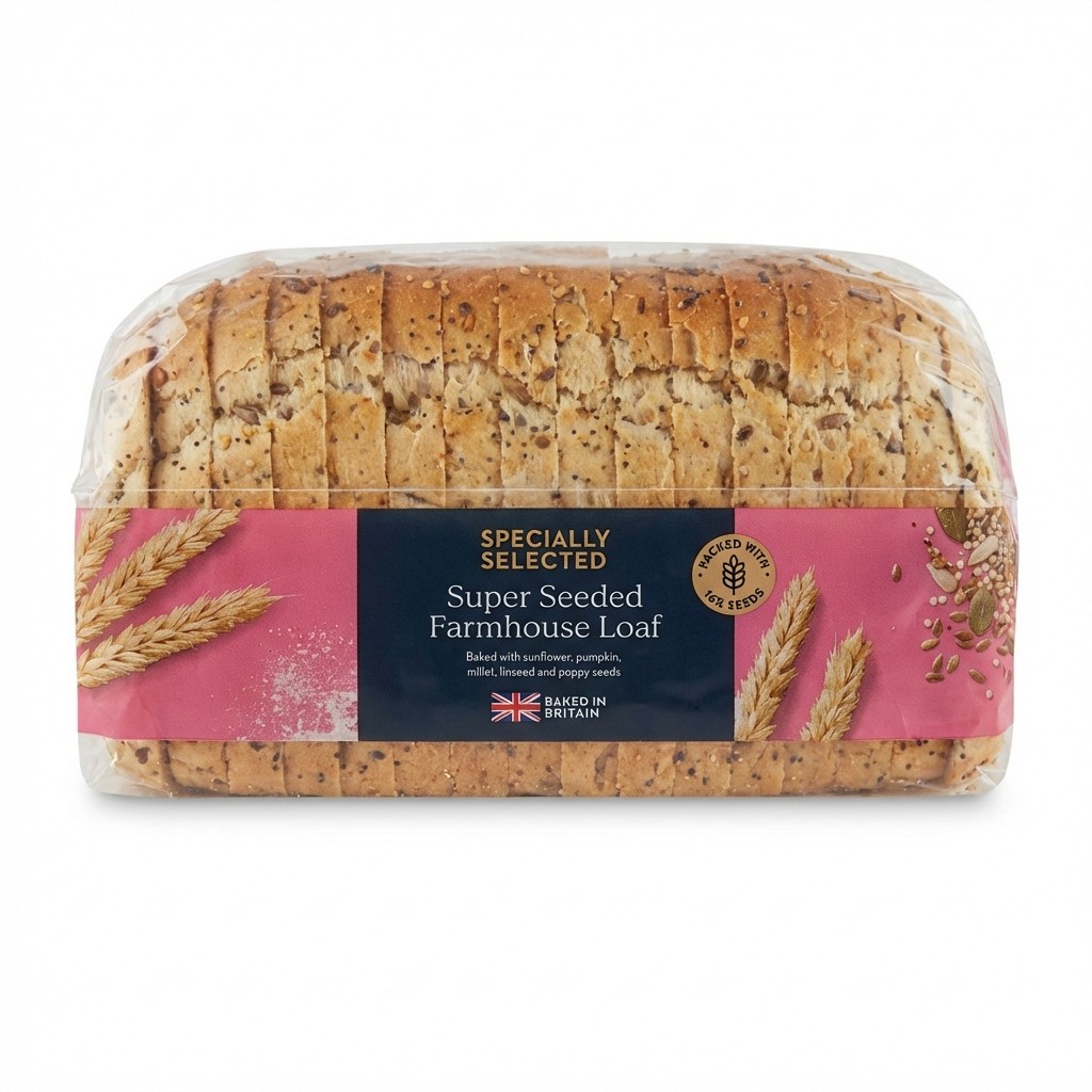 Specially Selected Super Seeded Farmhouse Loaf 800g