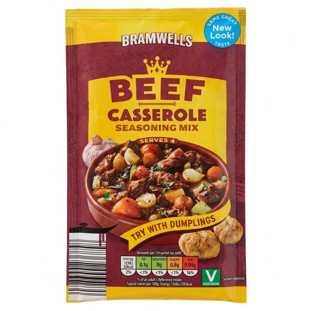 Bramwells Beef Casserole Seasoning Mix 40g