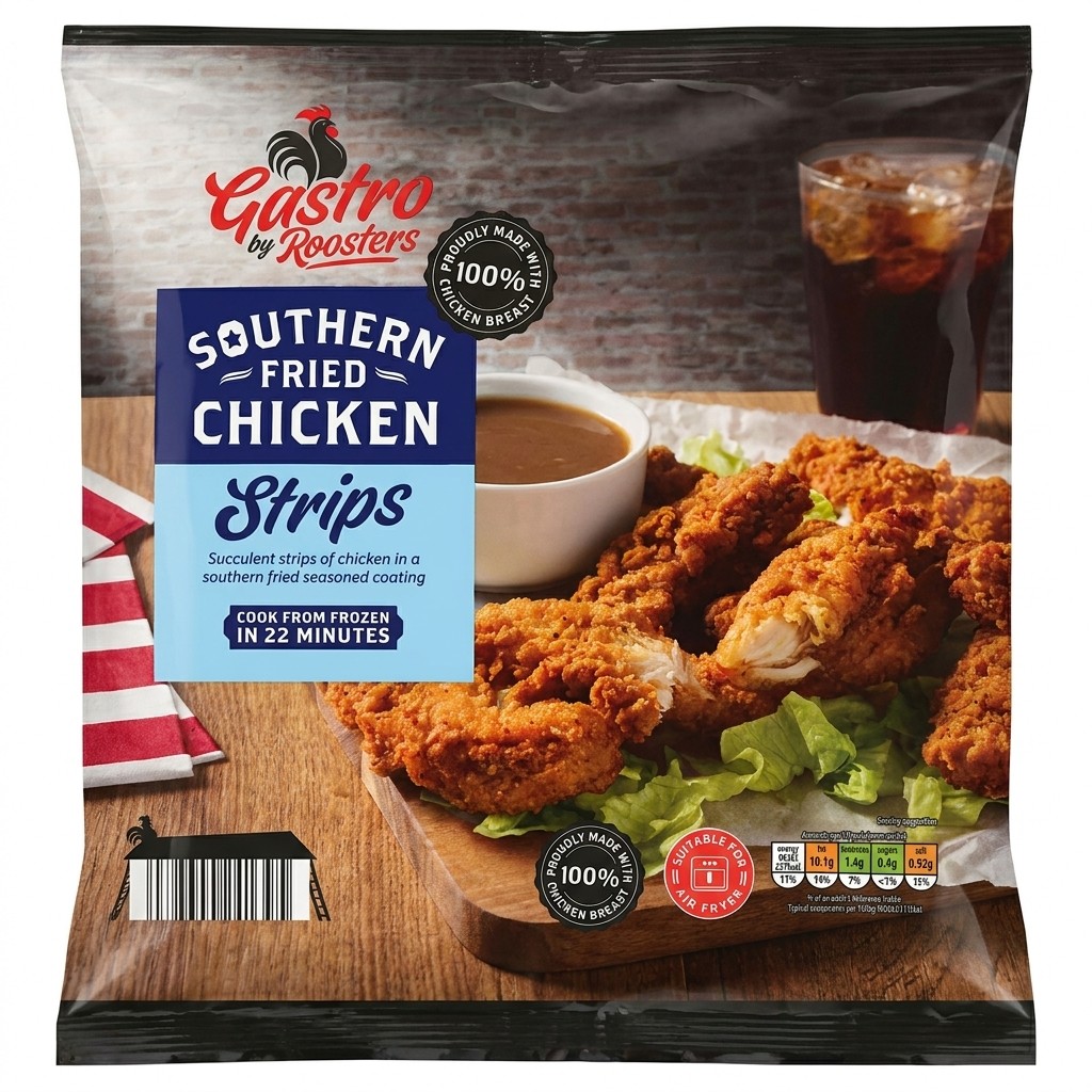 Gastro by Roosters Southern Fried Chicken Strips 600g