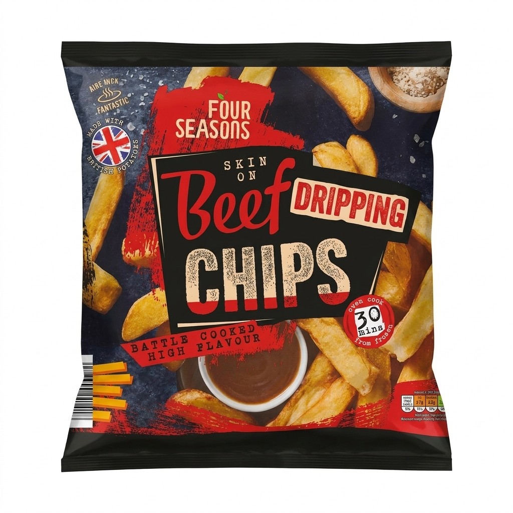 Four Seasons Beef Dripping Chips 750g