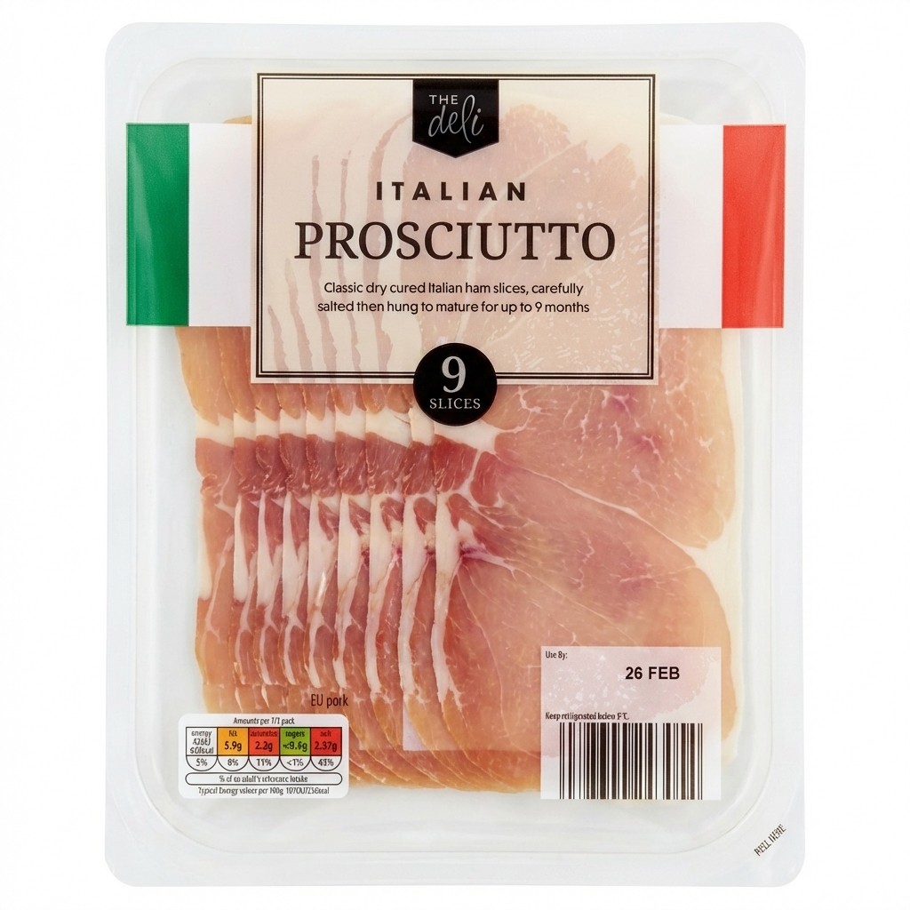 The Deli Italian Prosciutto 120g