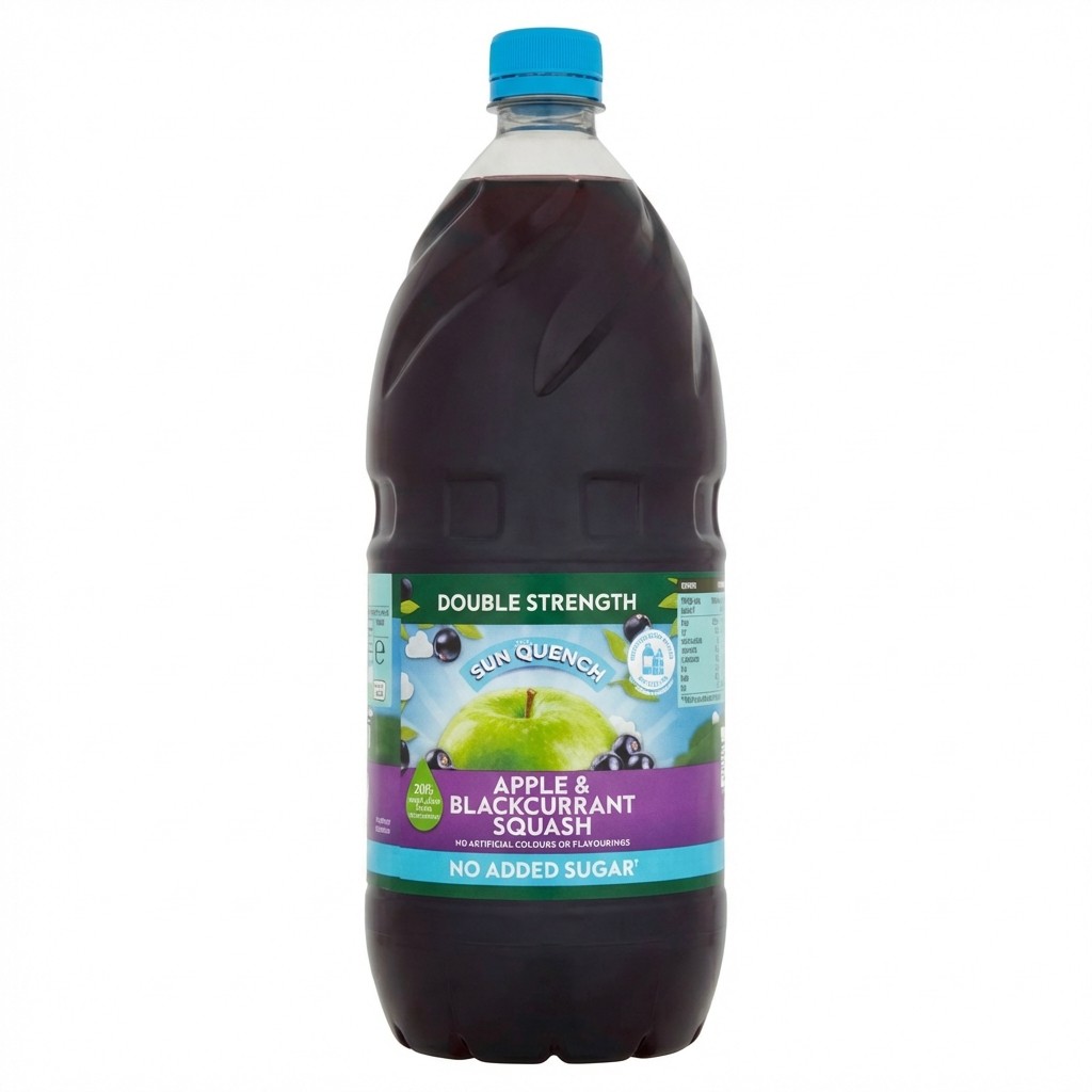 Sun Quench Apple & Blackcurrant Squash 1.5l