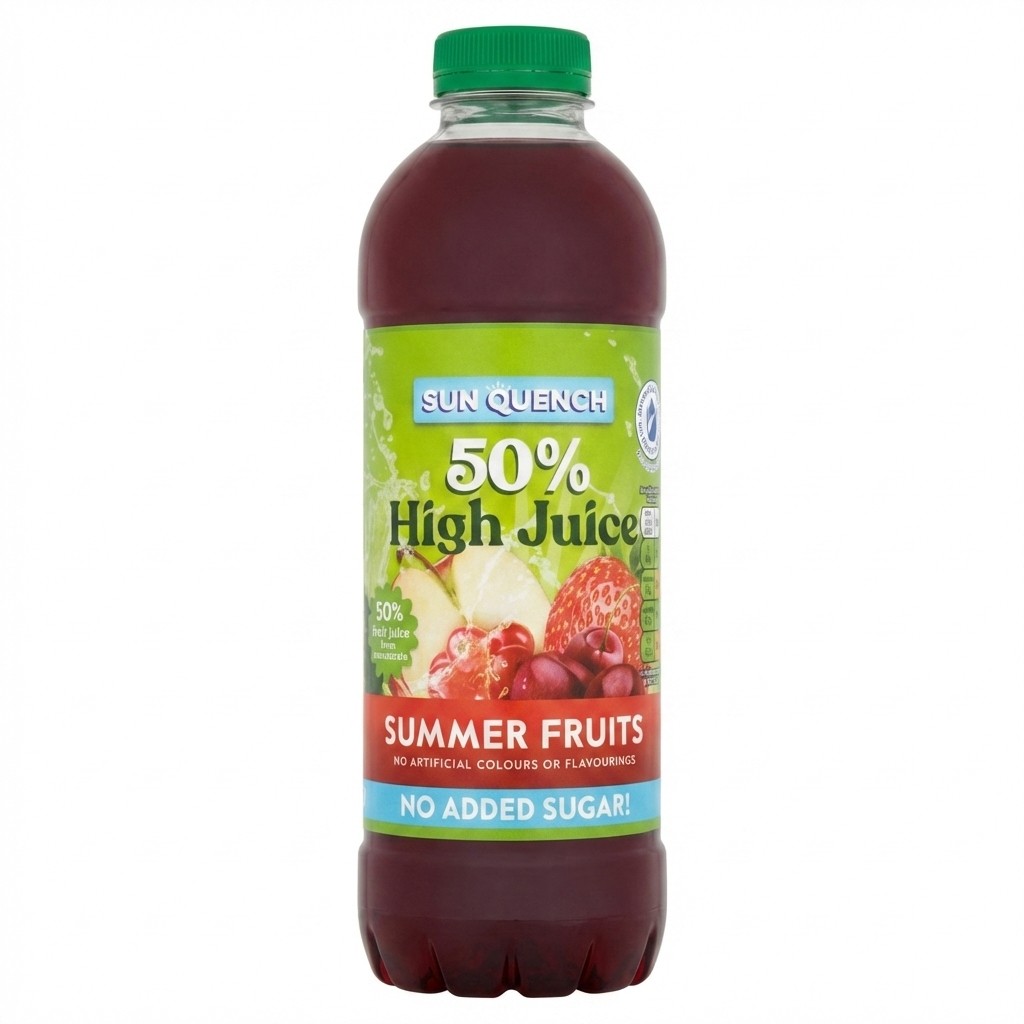 Sun Quench 50% High Juice Summer Fruits 1l