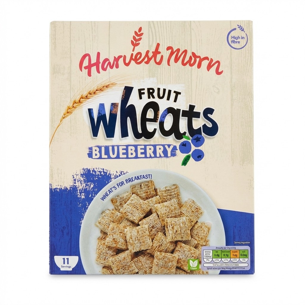 Harvest Morn Fruit Wheats Blueberry 500g