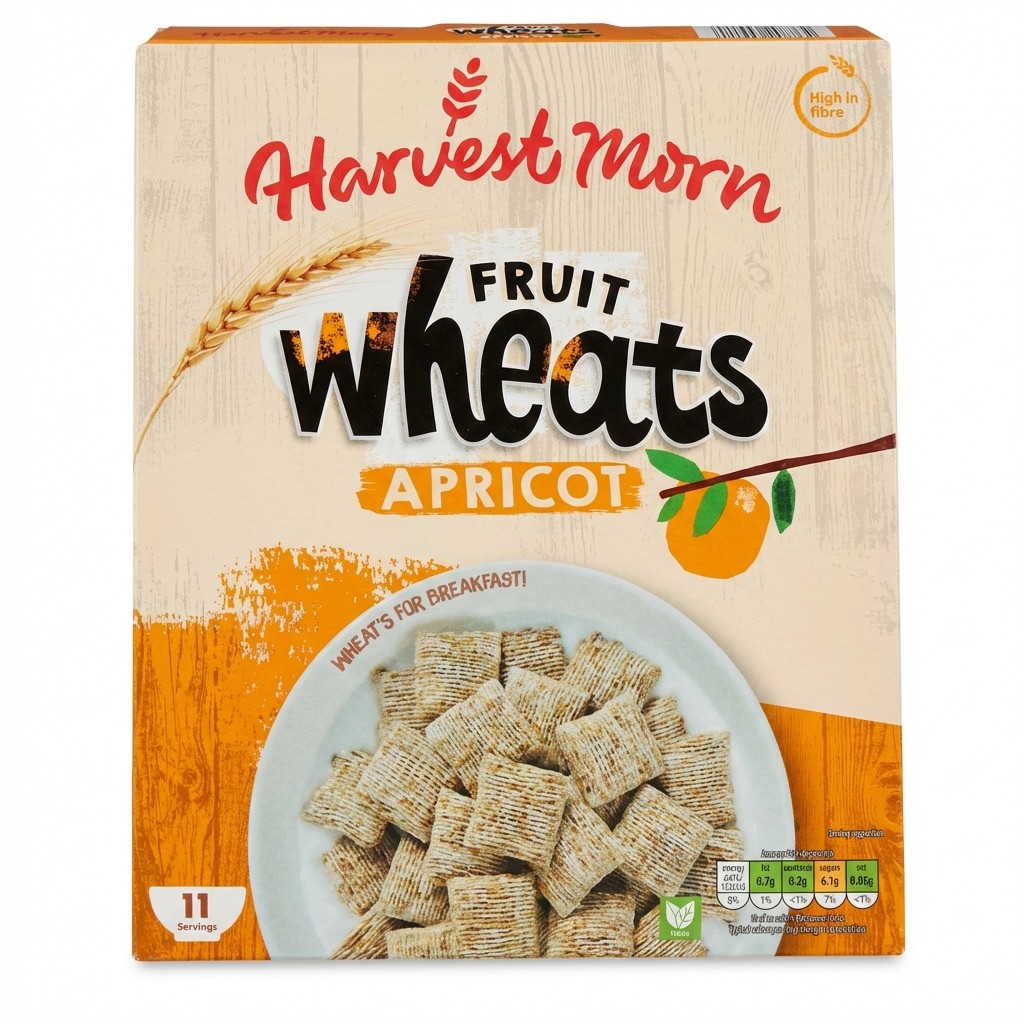 Harvest Morn Fruit Wheats Apricot 500g