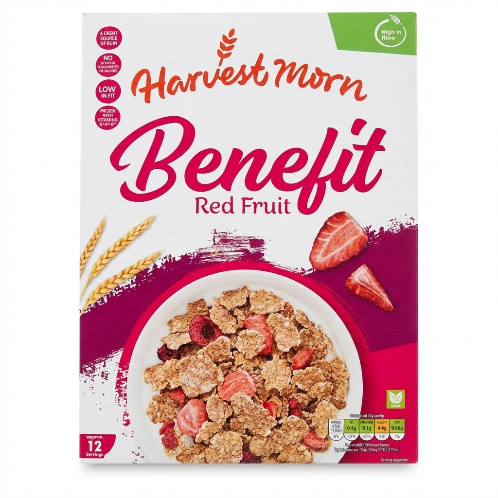 Harvest Morn Benefit Red Fruit 375g