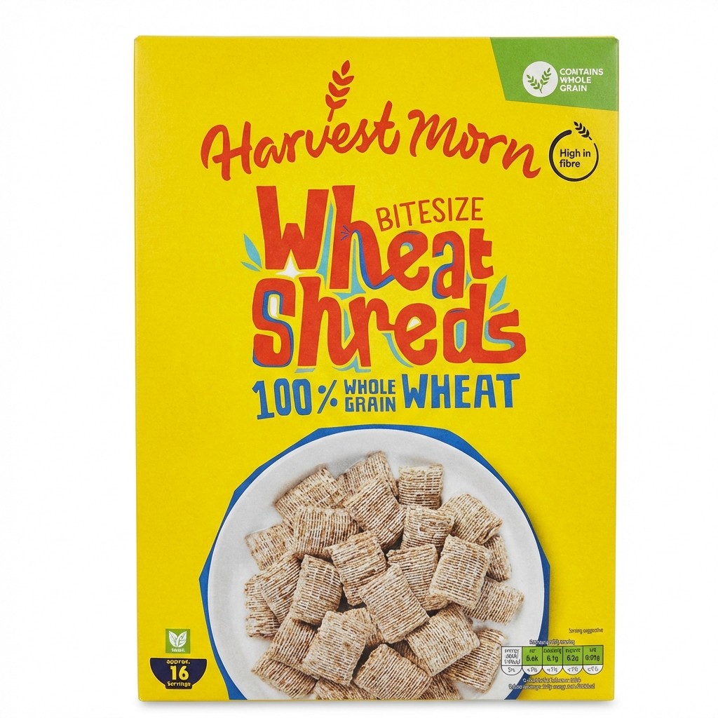 Harvest Morn Bitesize Wheat Shreds 500g