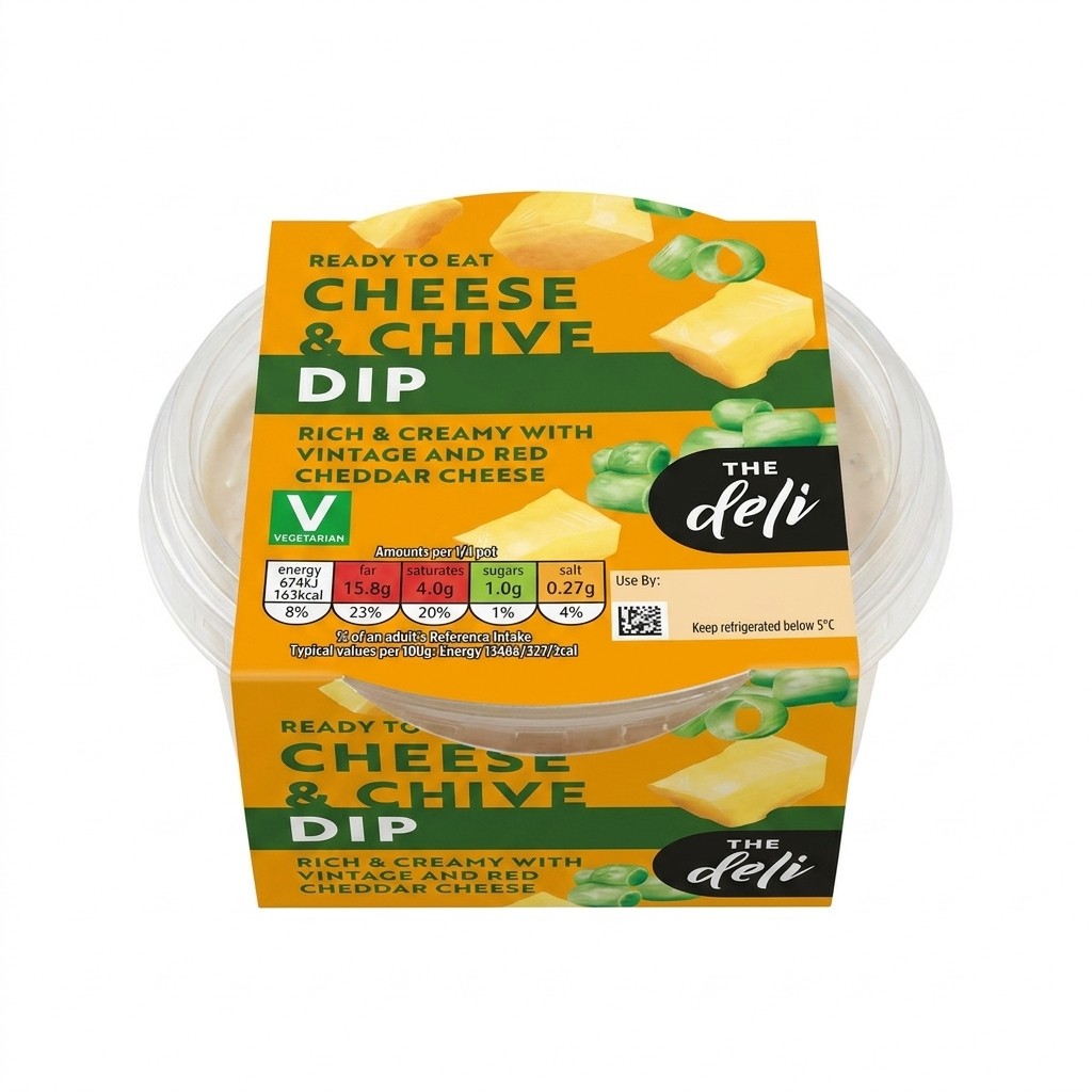 The Deli Cheese & Chive Dip 200g