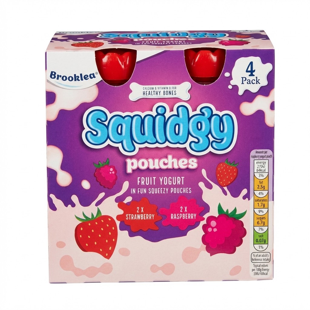 Brooklea Squidgy Pouches 320g