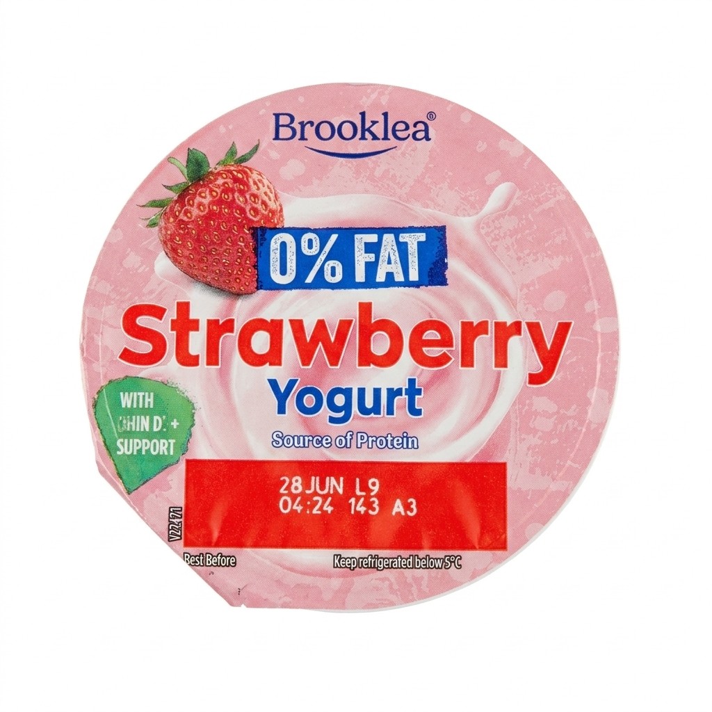 Brooklea Strawberry Yogurt 450g