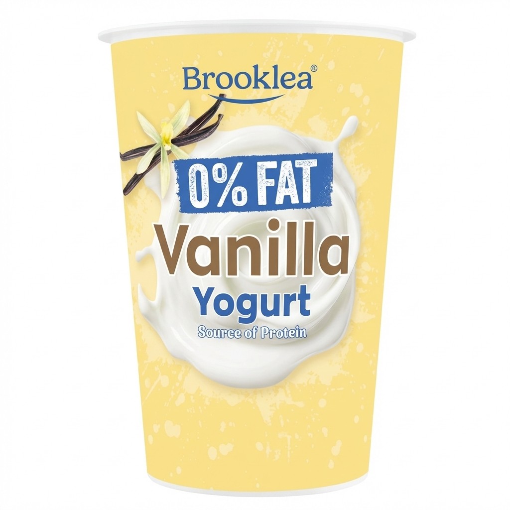 Brooklea Vanilla Yogurt 450g