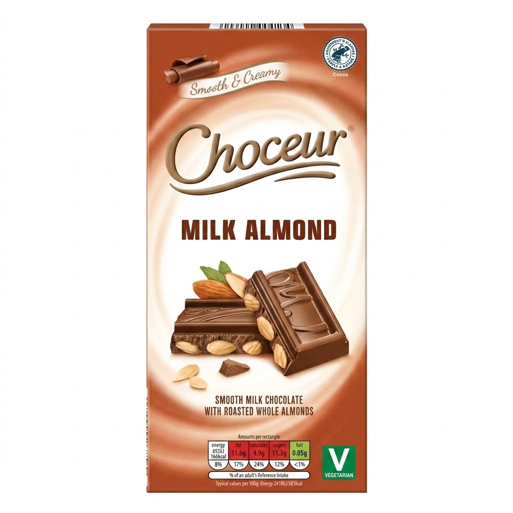 Choceur Milk Almond 200g