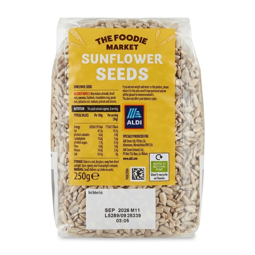 The Foodie Market Sunflower Seeds 250g