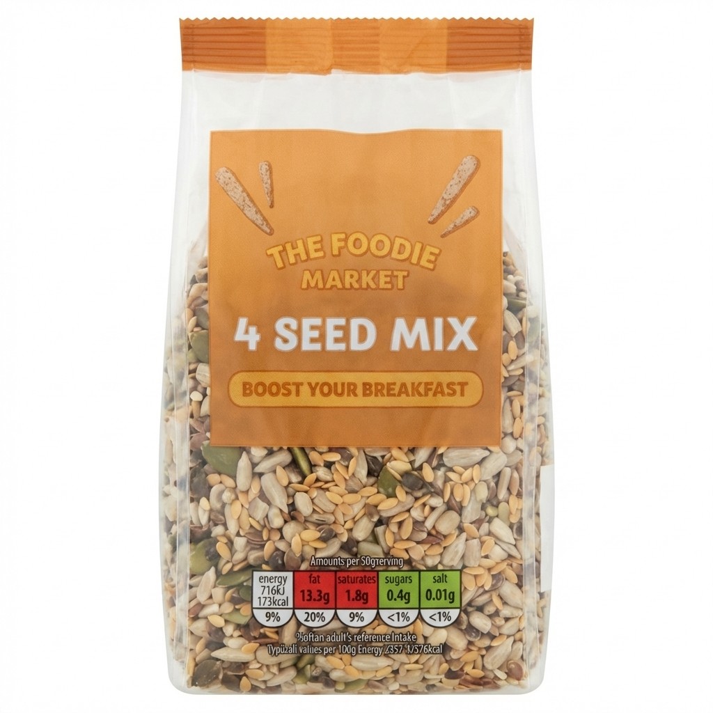 The Foodie Market 4 Seed Mix 250g