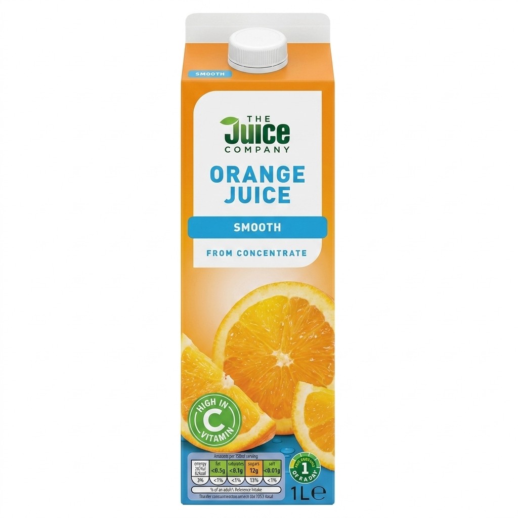 The Juice Company Orange Juice 1l