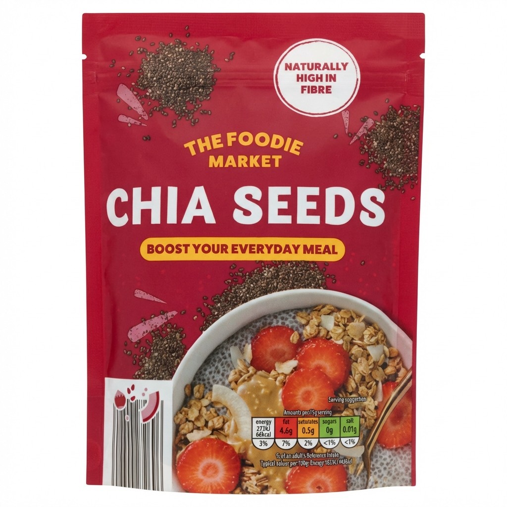 The Foodie Market Chia Seeds 200g