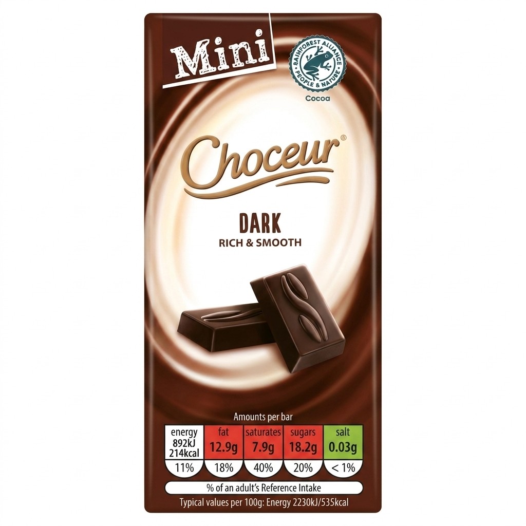 Choceur Mini Dark Chocolate 40g