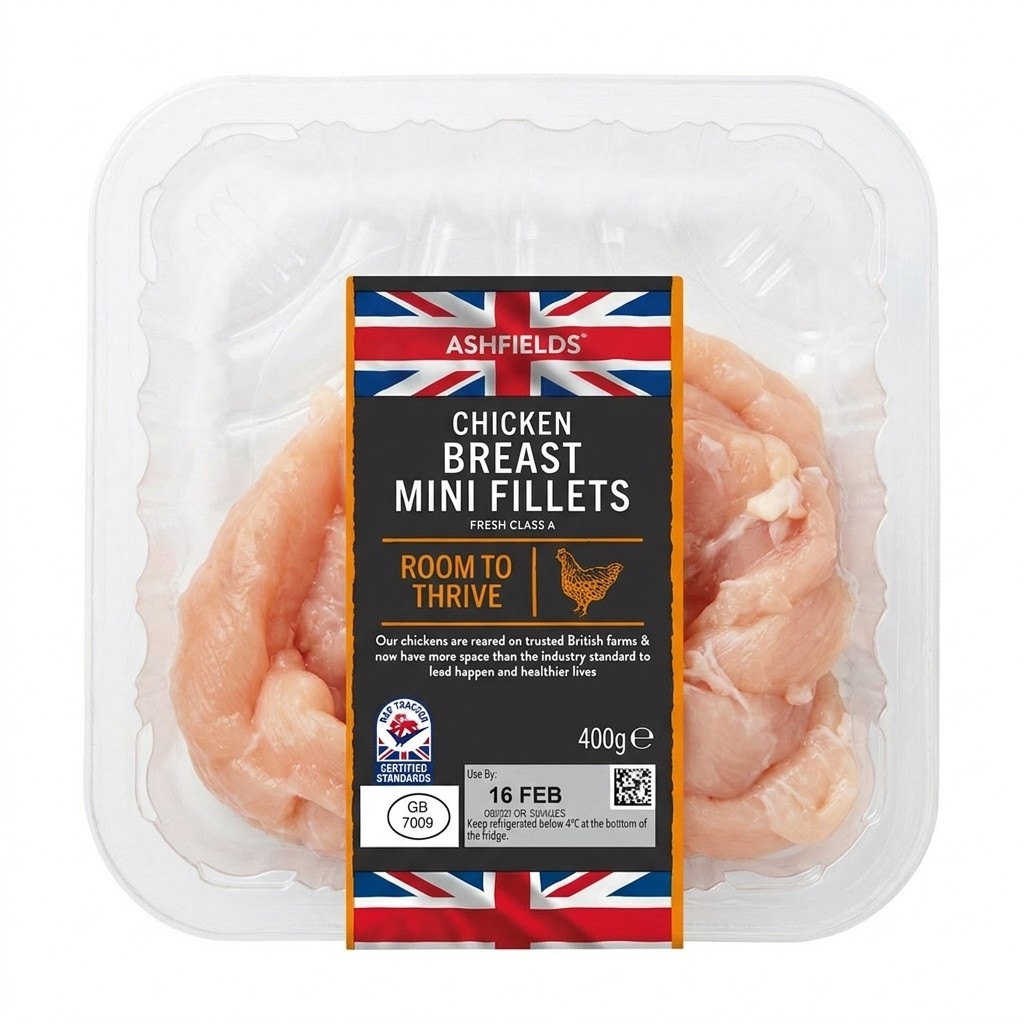 Ashfields Chicken Breast Mini Fillets 400g