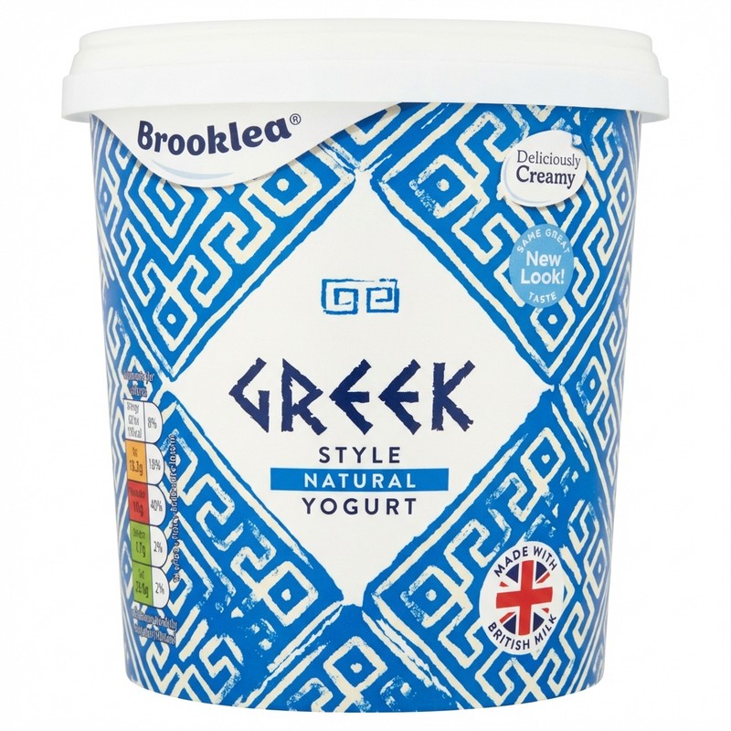 Brooklea Greek Style Natural Yogurt 1kg