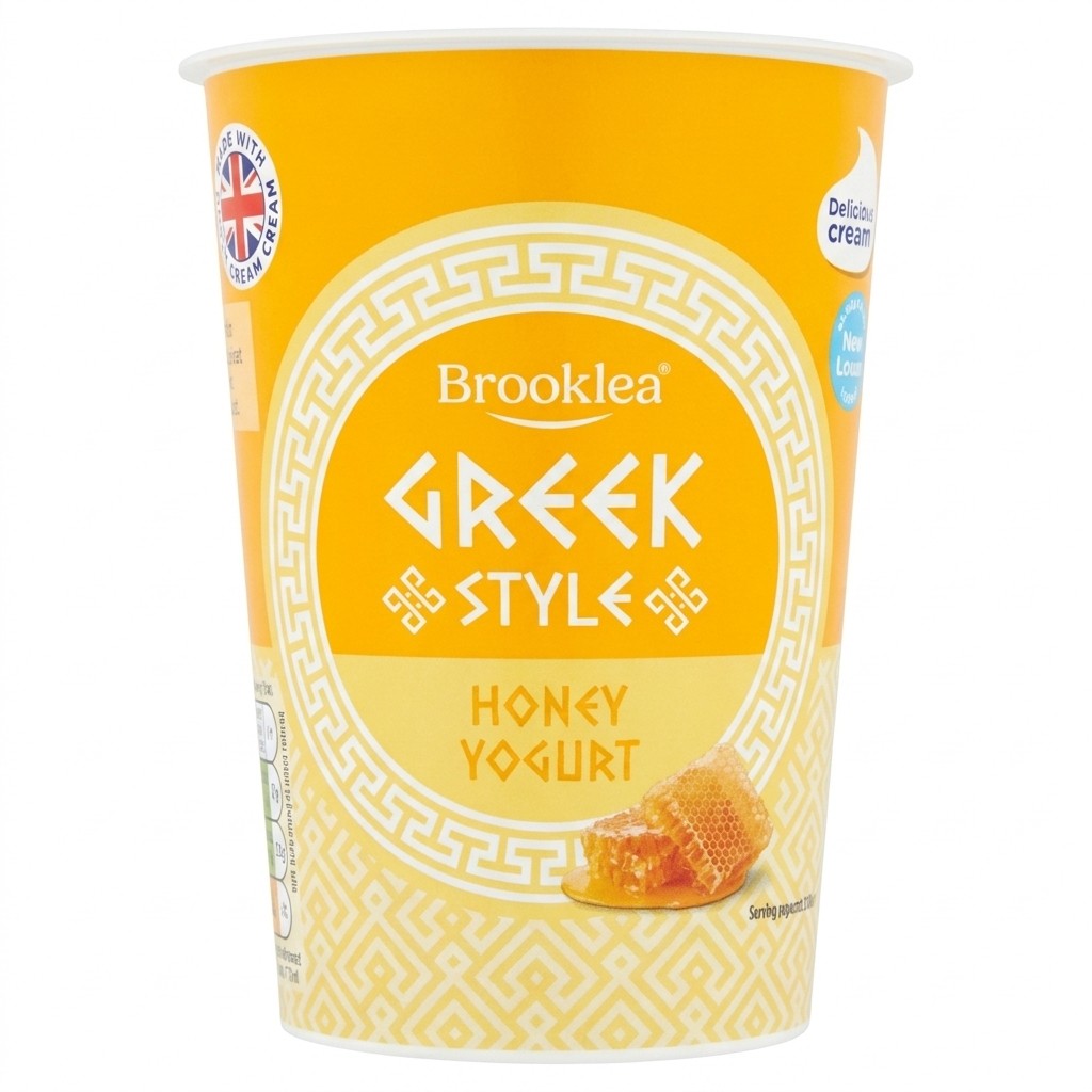 Brooklea Greek Style Honey Yogurt 450g