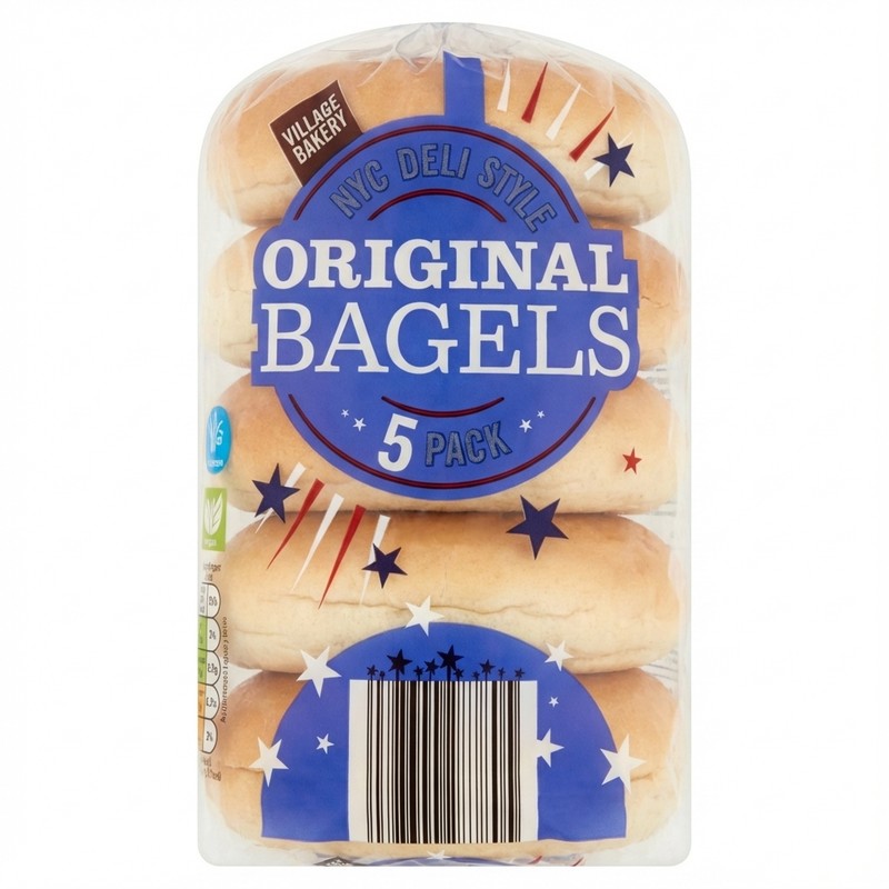 Village Bakery Original Bagels 5 Pack