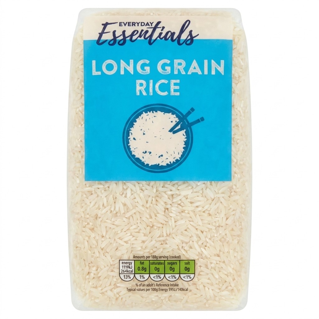 Everyday Essentials Long Grain Rice 1kg