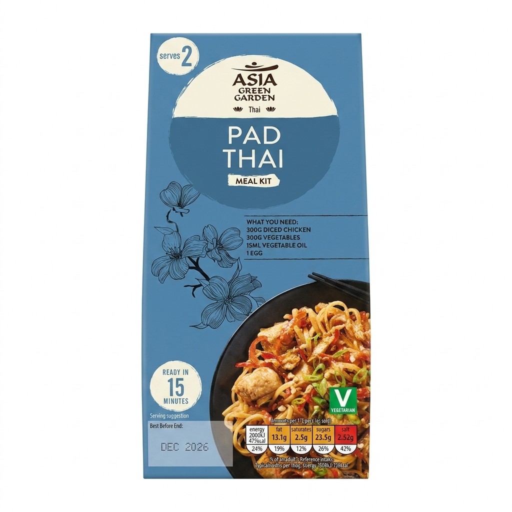 Asia Green Garden Pad Thai Meal Kit 265g