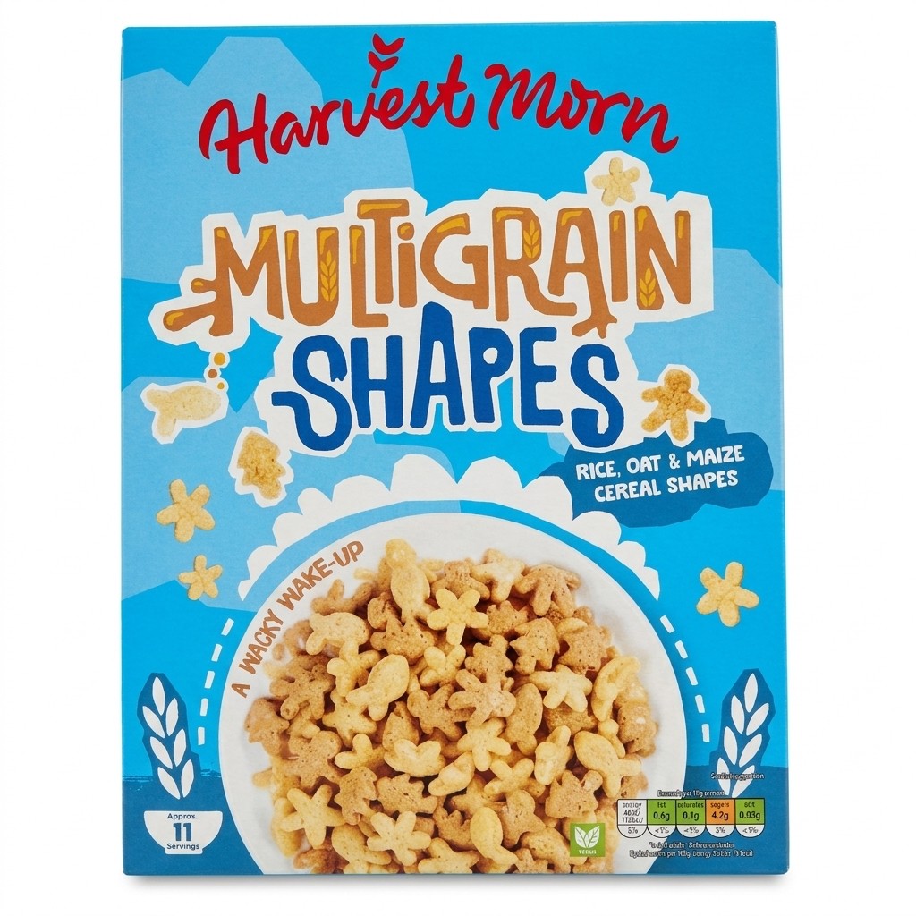 Harvest Morn Multigrain Shapes 350g