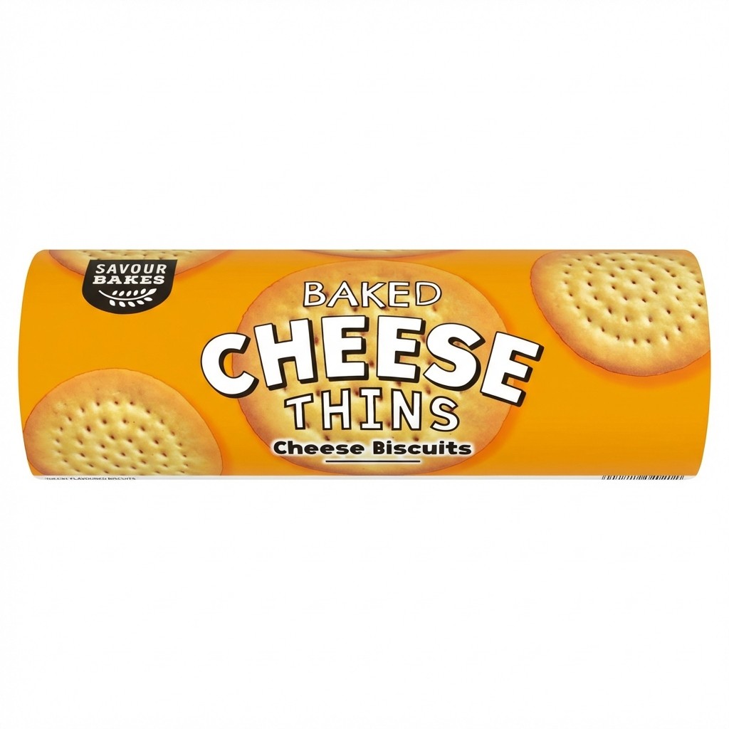 Savour Bakes Baked Cheese Thins 150g