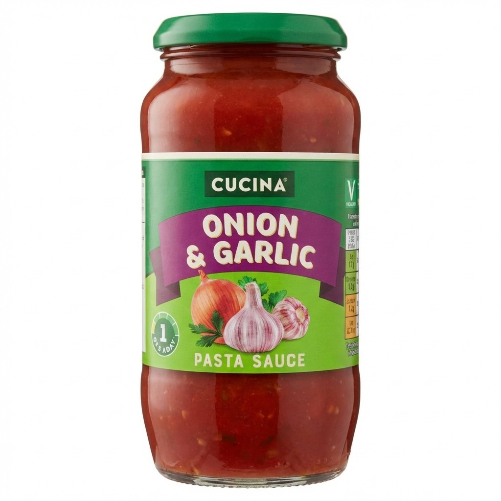 Cucina Onion & Garlic Pasta Sauce 500g