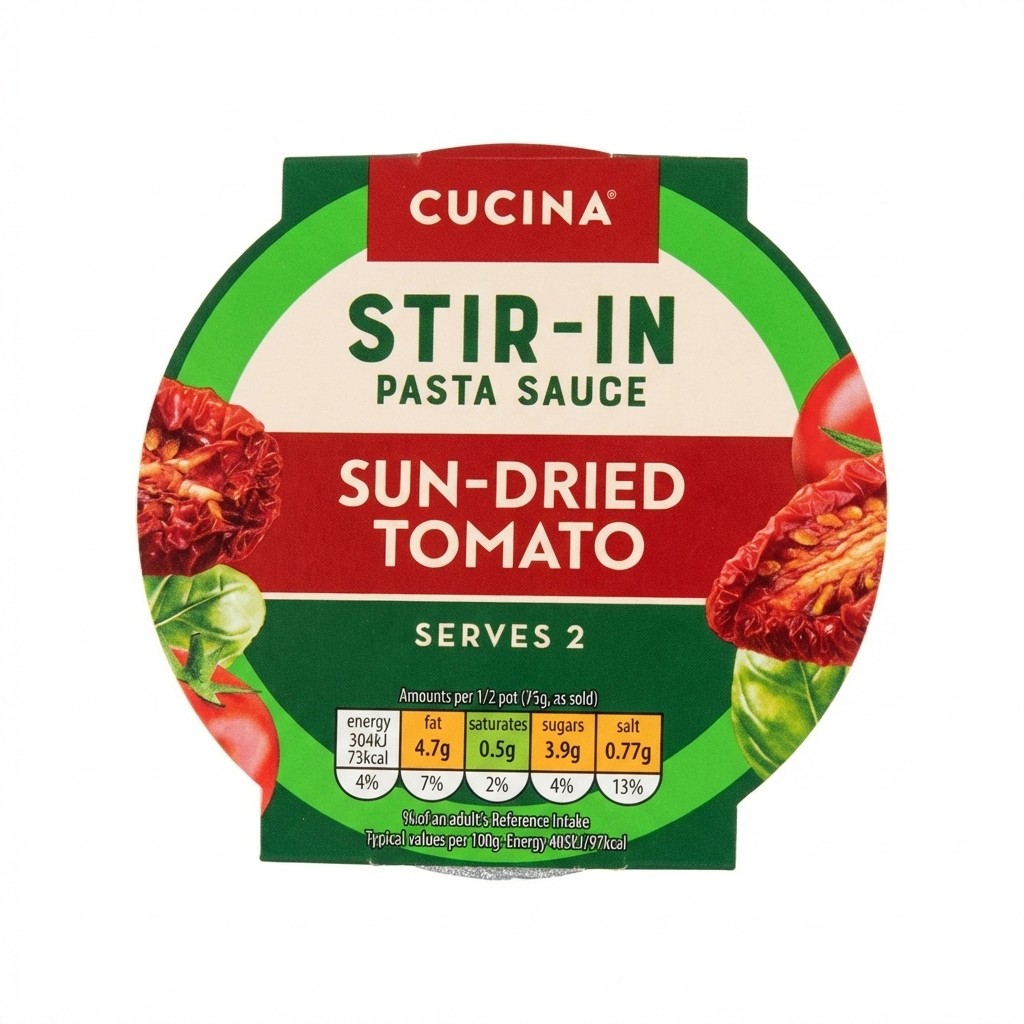 Cucina Stir-In Sun-Dried Tomato Pasta Sauce 150g