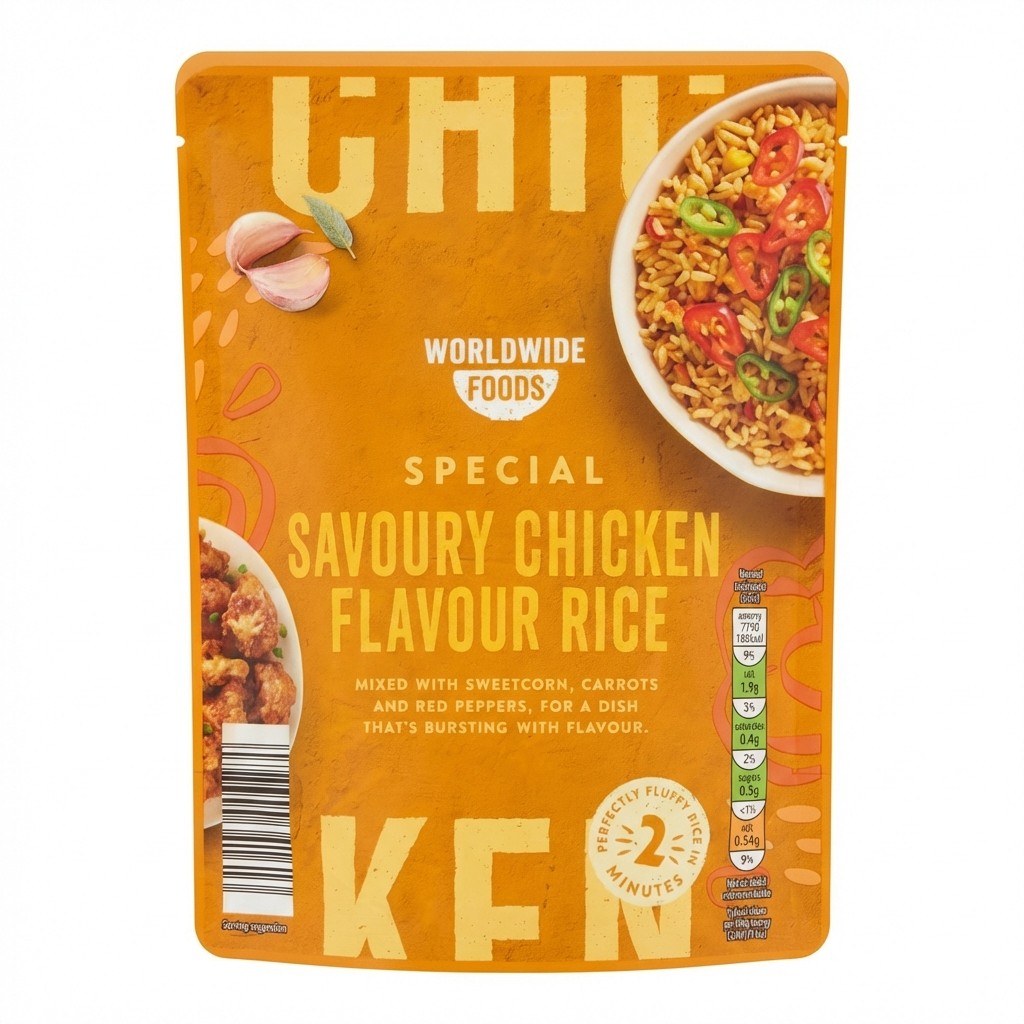 Worldwide Foods Special Savoury Chicken Flavour Rice 250g