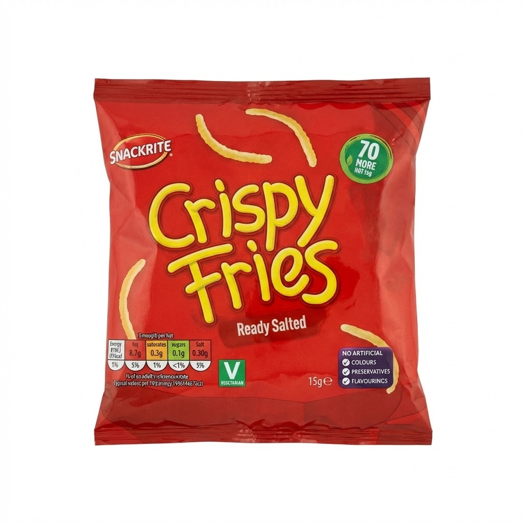 Snackrite Crispy Fries Ready Salted 15g