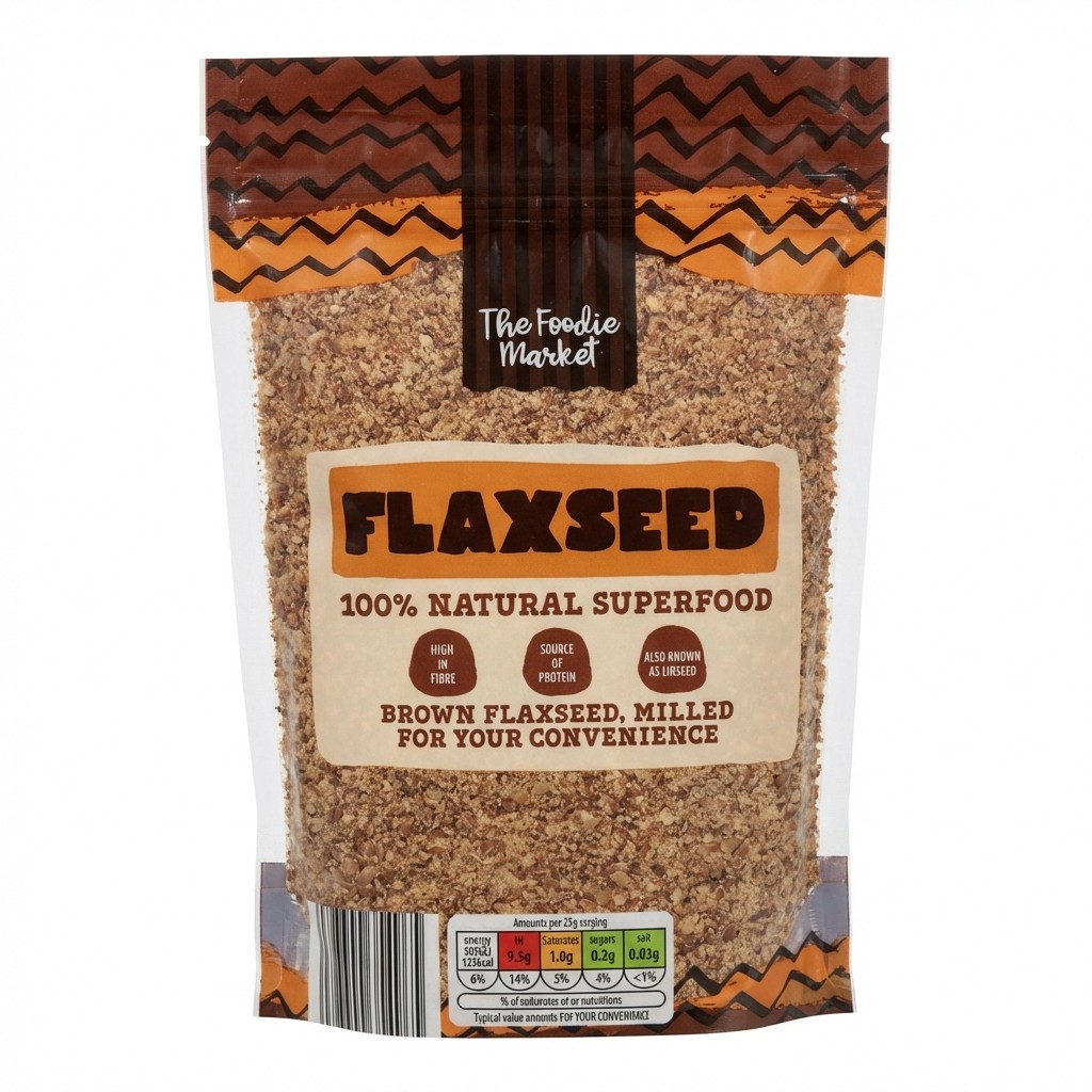 The Foodie Market Milled Flaxseed 200g