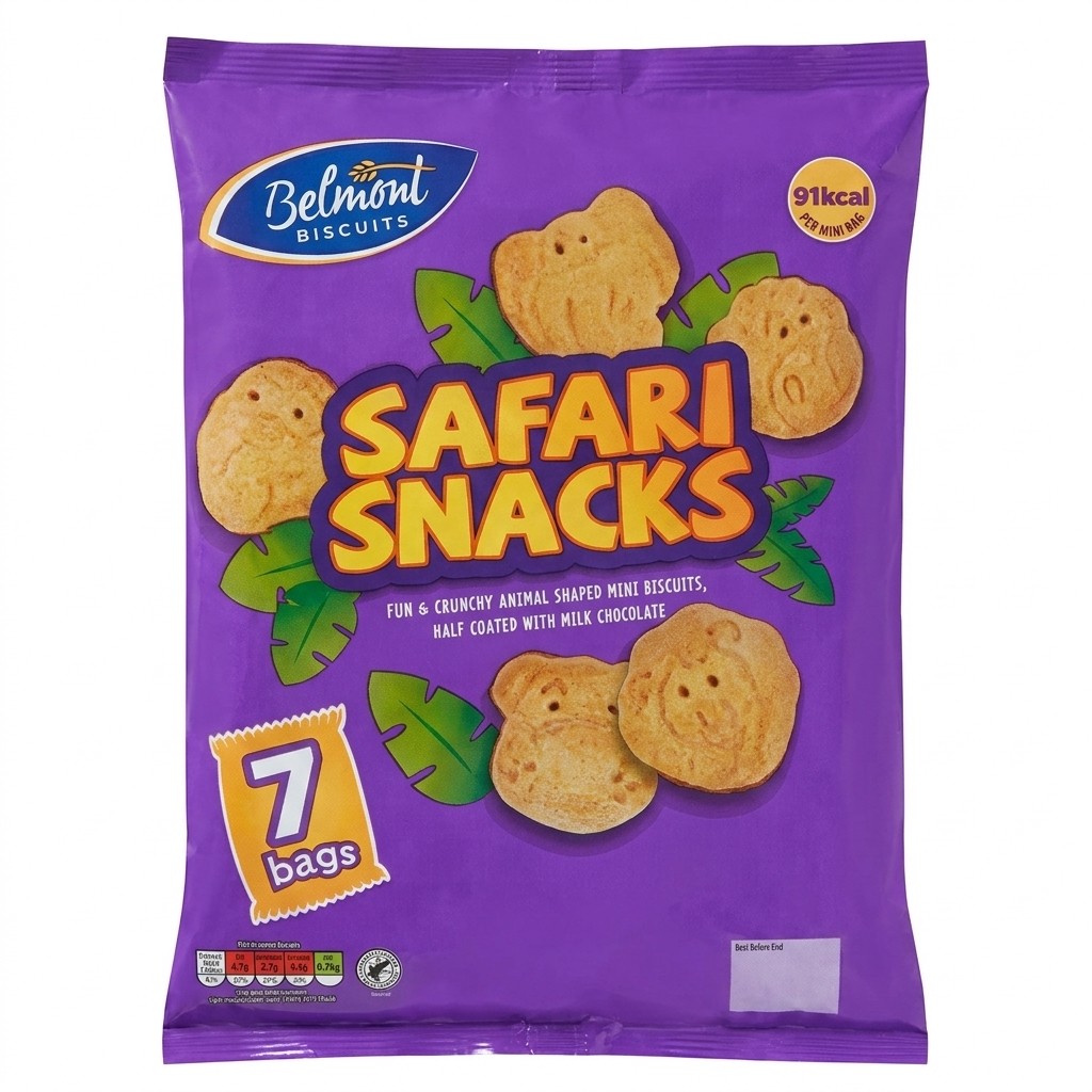 Belmont Safari Snacks 133g