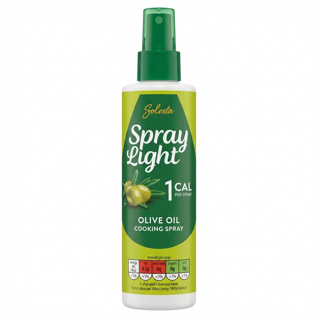 Solesta Spray Light Olive Oil Cooking Spray 190ml