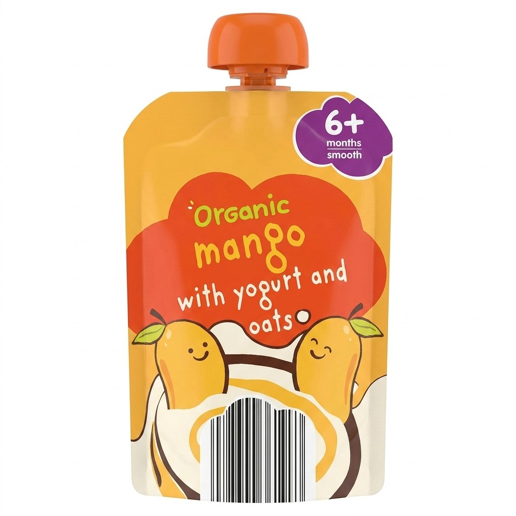 Mamia Organic Mango with Yogurt and Oats 100g