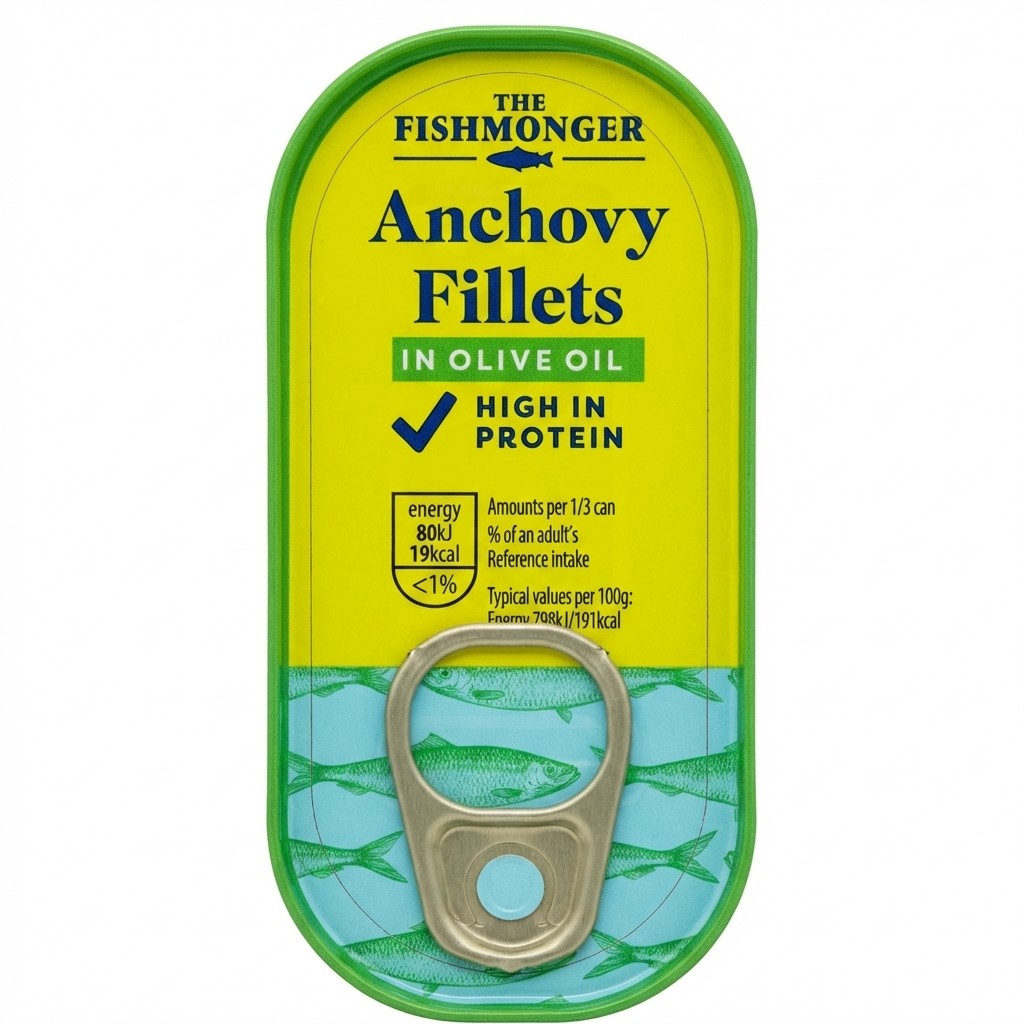 The Fishmonger Anchovy Fillets 50g