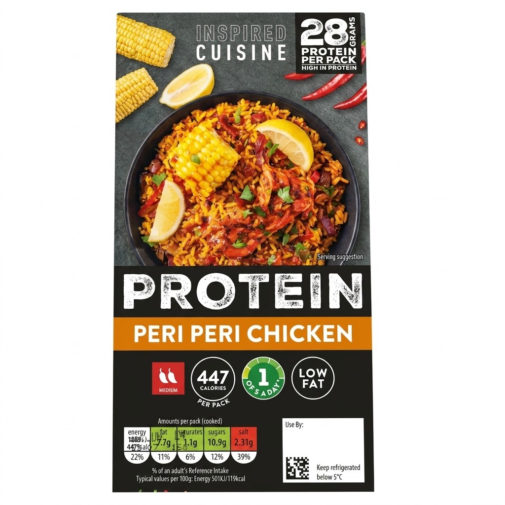 Inspired Cuisine Protein Peri Peri Chicken 380g