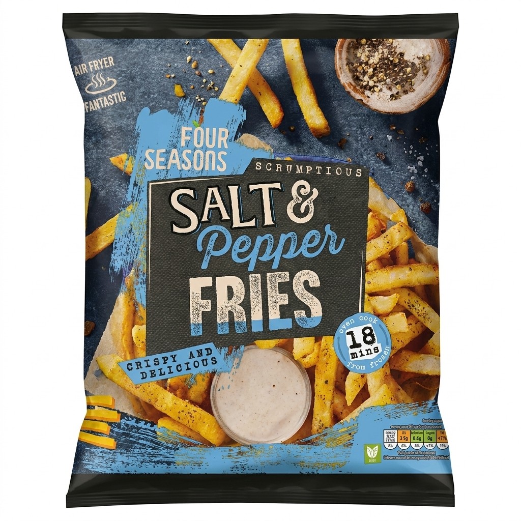 Four Seasons Salt & Pepper Fries 1.8kg