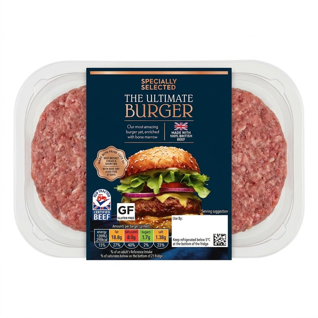 Specially Selected The Ultimate Burger 340g