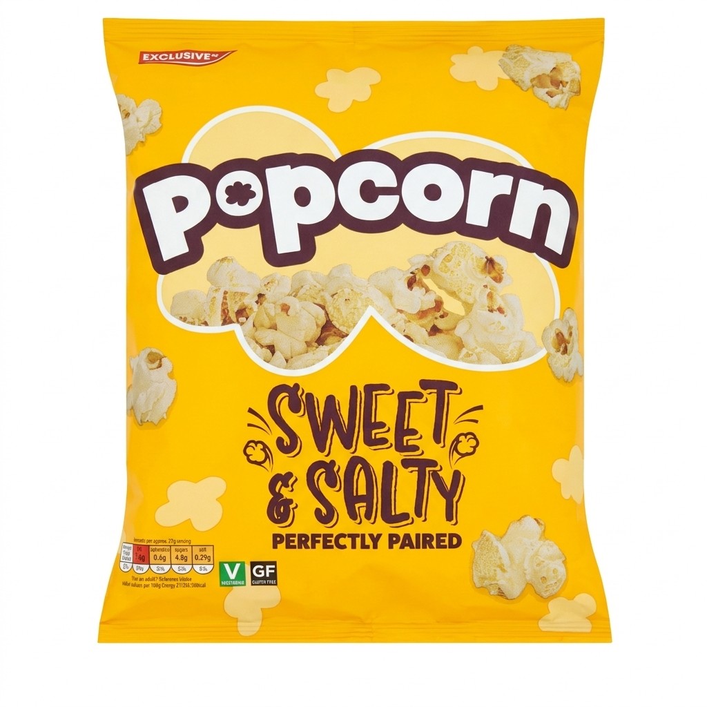 Snackrite Popcorn Sweet & Salty 110g